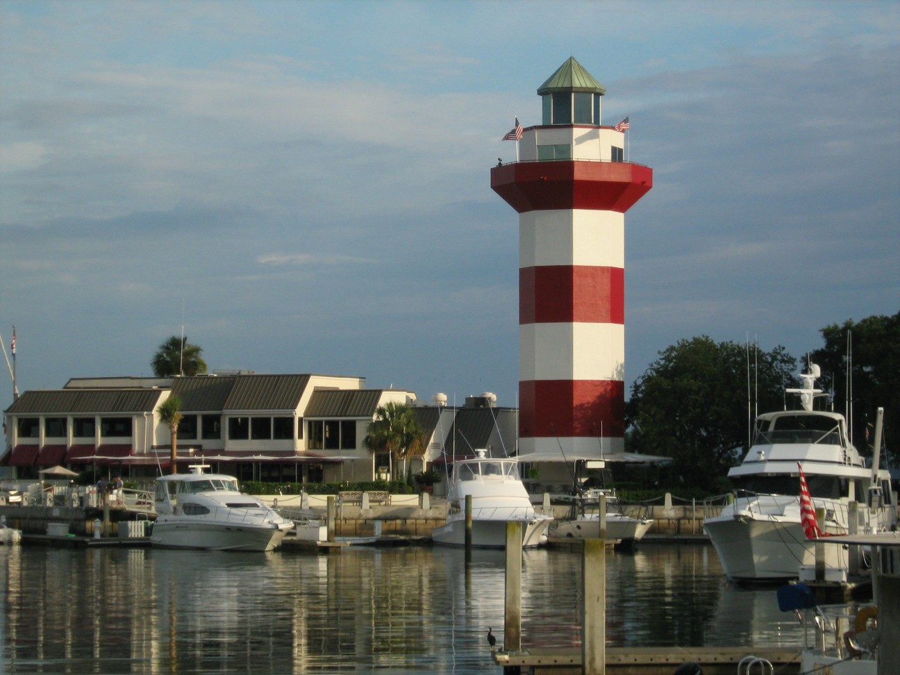 Harbour Town Lighthouse at the Sea Pines marina